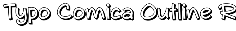 Typo Comica Outline Regular
