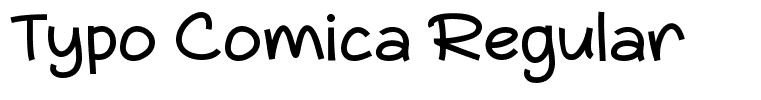 Typo Comica Regular