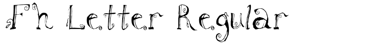 Fh Letter Regular