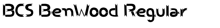 BCS BenWood Regular