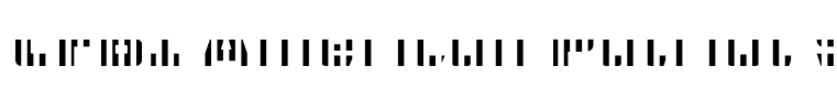 CFB1 American Patriot SPANGLE 2 Bold Italic