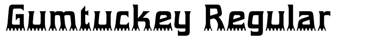 Gumtuckey Regular