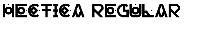 HECTICA Regular