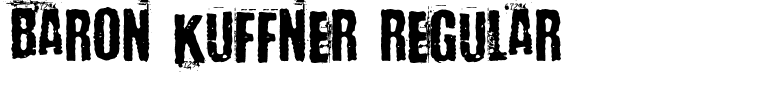 Baron Kuffner Regular