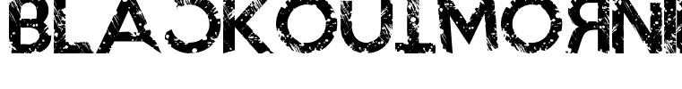 BlackoutMorning Regular