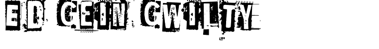 Ed Gein Gwilty