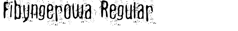 Fibyngerowa Regular