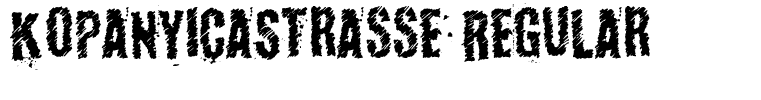 KopanyicaStrasse Regular