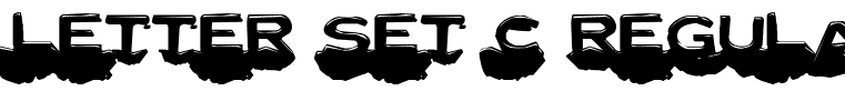 Letter Set C Regular