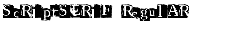 ScriptSERIF Regular