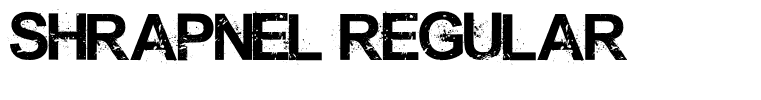 Shrapnel Regular