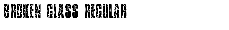 Broken Glass Regular
