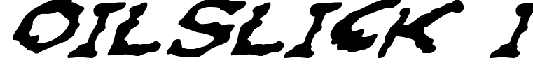 Oilslick Italic