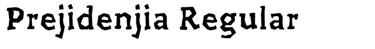 Prejidenjia Regular