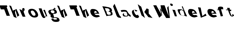 Through The Black WideLefta