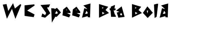 WC Speed Bta Bold