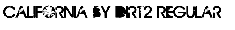 California by Dirt2 Regular