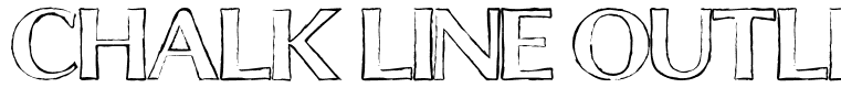 Chalk Line Outline Regular
