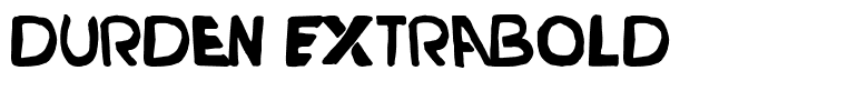 Durden ExtraBold