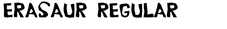 Erasaur Regular