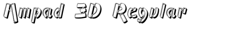 Ampad 3D Regular