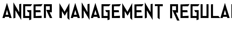 Anger Management Regular