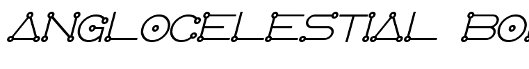 AngloCelestial Bold Italic