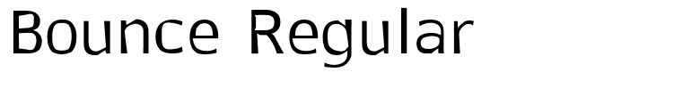Bounce Regular