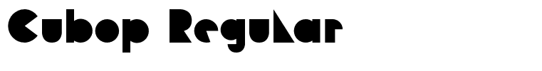 Cubop Regular