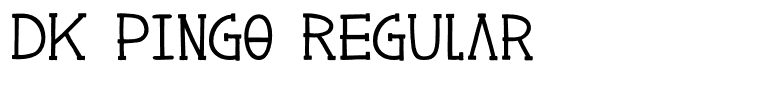 DK Pingo Regular