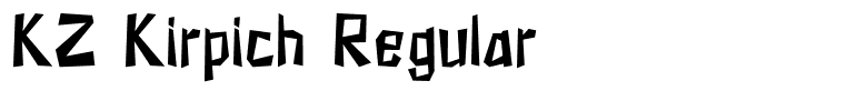 KZ Kirpich Regular