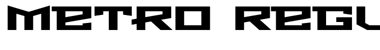 Metro Regular