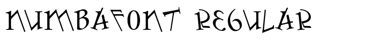Numbafont Regular