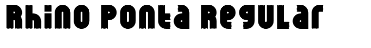 Rhino Ponta Regular