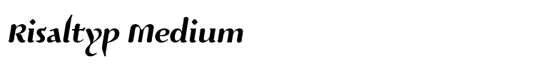 Risaltyp Medium