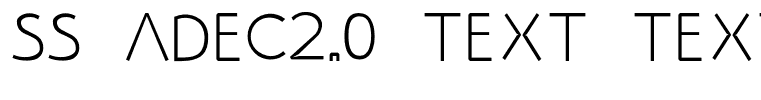 SS Adec2.0 text text