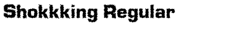 Shokkking Regular