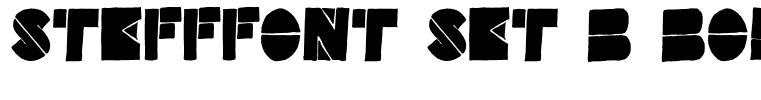 Stefffont Set B Bold