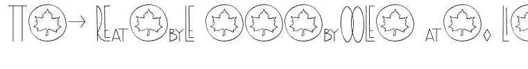 The Rambl Symbols and Ligatures Regular