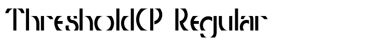 ThresholdCP Regular