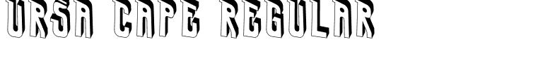 Ursa Cape Regular