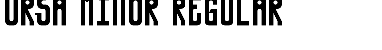 Ursa Minor Regular