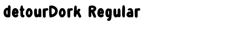 detourDork Regular