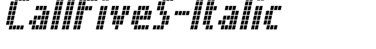 CallFiveS-Italic