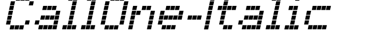 CallOne-Italic