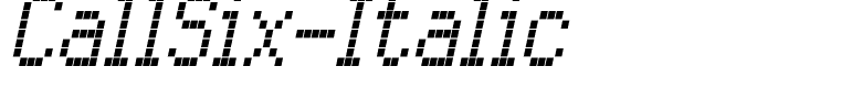 CallSix-Italic