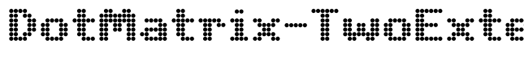 DotMatrix-TwoExtended