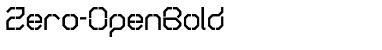 Zero-OpenBold
