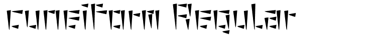 cuneiform Regular