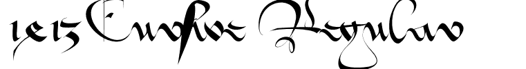 1413 Cursive Regular